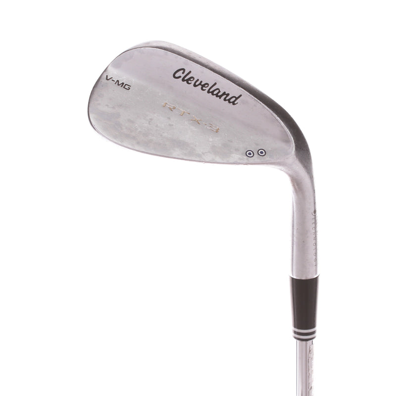 Cleveland RTX-3 Chrome Steel Men's Right Lob Wedge 58 Degree 9 Bounce Wedge - Dynamic Gold Wedge