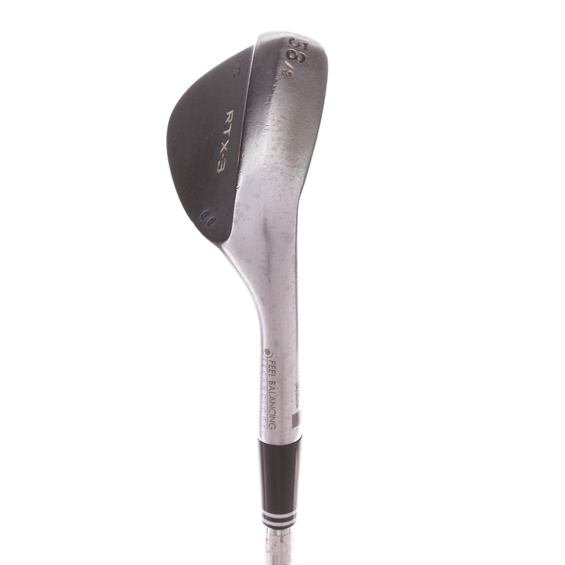 Cleveland RTX-3 Chrome Steel Men's Right Lob Wedge 58 Degree 9 Bounce Wedge - Dynamic Gold Wedge