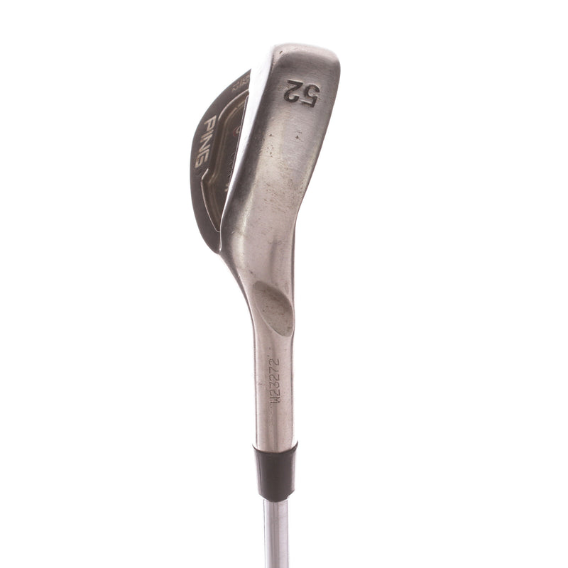 Ping Tour-W Chrome Steel Men's Right Gap Wedge 52 Degree 12 Bounce Wedge Flex - Wedge Flex