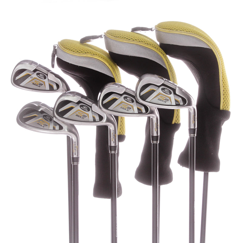 Cobra S2 Max Combo Steel/Graphite Men's Right Irons 4-PW Regular - Aldila -DVS-Hl 60g