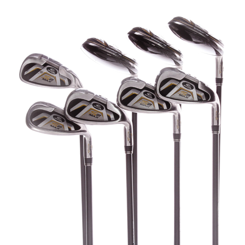 Cobra S2 Max Combo Steel/Graphite Men's Right Irons 4-PW Regular - Aldila -DVS-Hl 60g