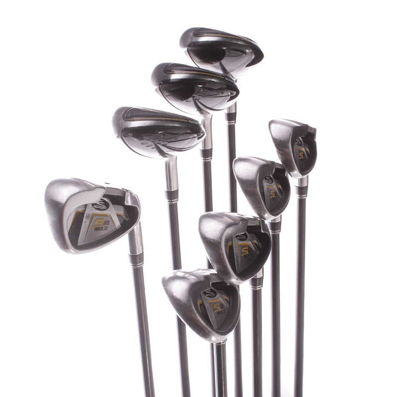 Cobra S2 Max Combo Steel/Graphite Men's Right Irons 4-PW Regular - Aldila -DVS-Hl 60g