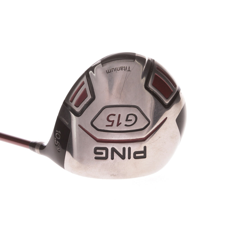 Ping G15 Graphite Men's Right Driver 10.5 Degree Regular - TFC-149