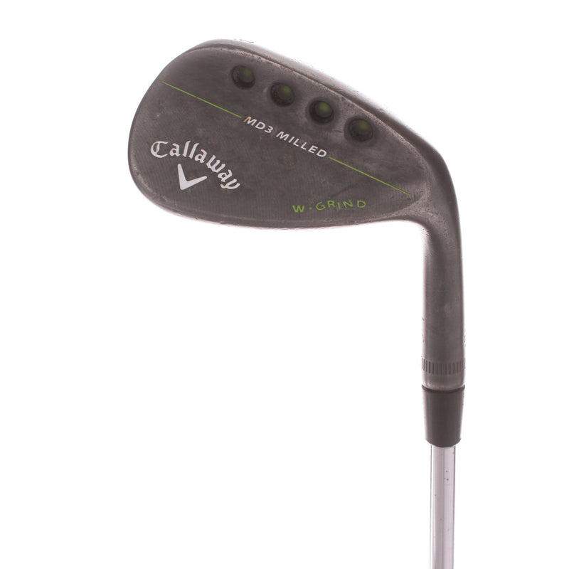 Callaway MD3 Milled Steel Men's Right Gap Wedge 52 Degree 11 Bounce Wedge Flex - Dynamic Gold / Wedge Flex