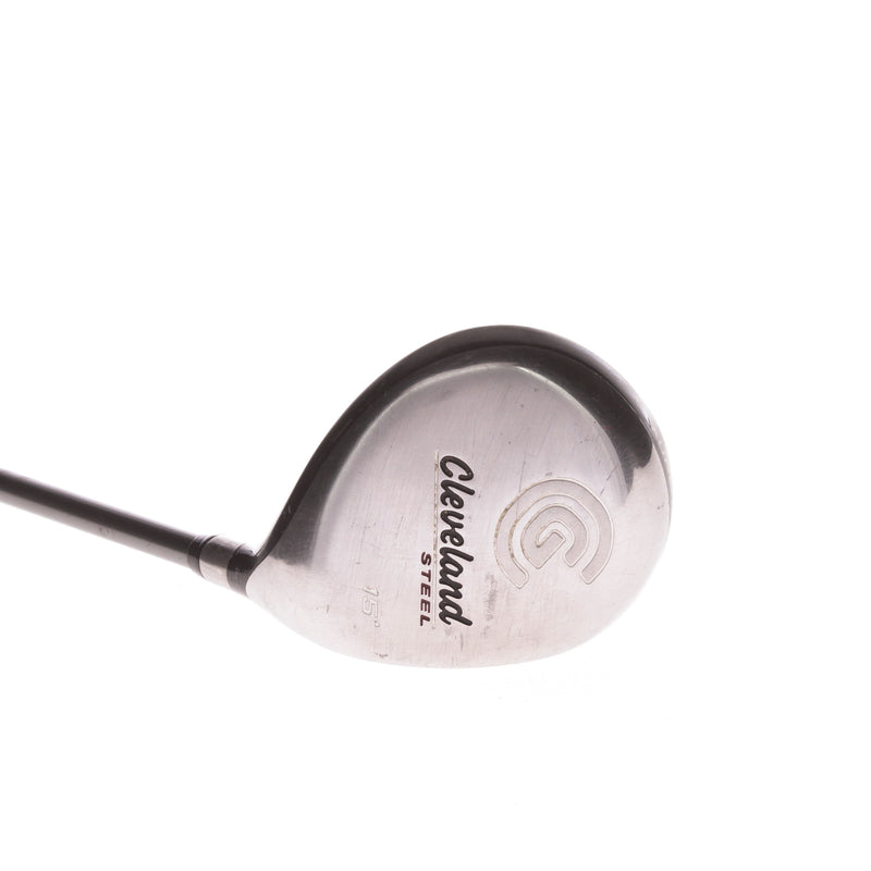 Cleveland Cleveland Steel Graphite Men's Right Fairway 3 Wood 15 Degree Stiff - Launcher