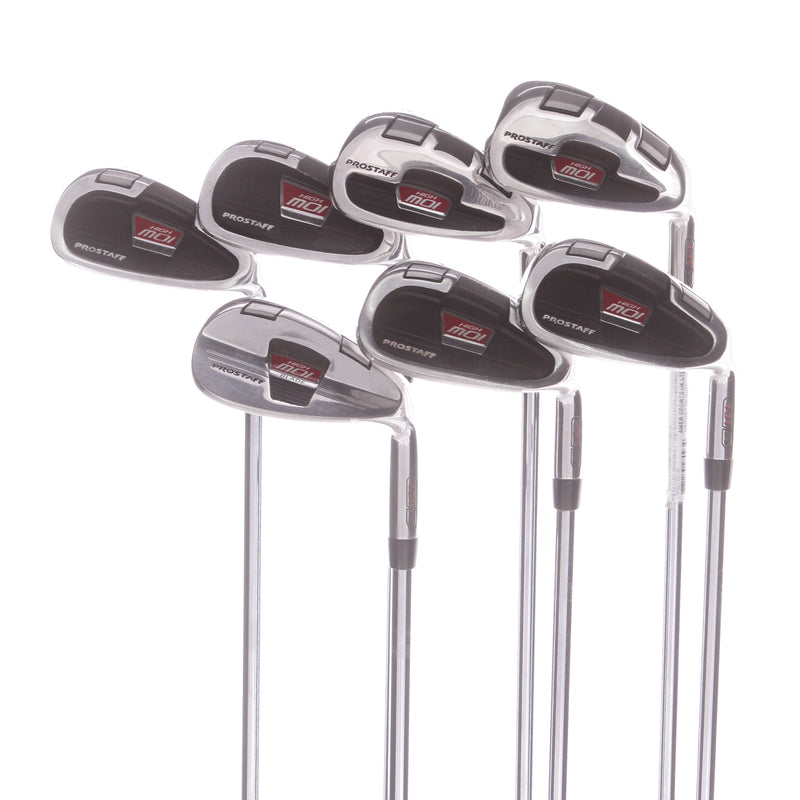 Wilson Pro Staff MOI Steel Men's Right Irons 5-SW Regular - True Temper