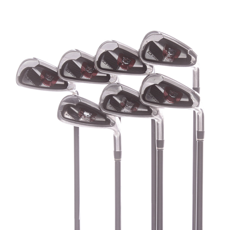 Wilson Staff D-100 Graphite Men's Right Irons 5-SW Regular - Matrix Studio