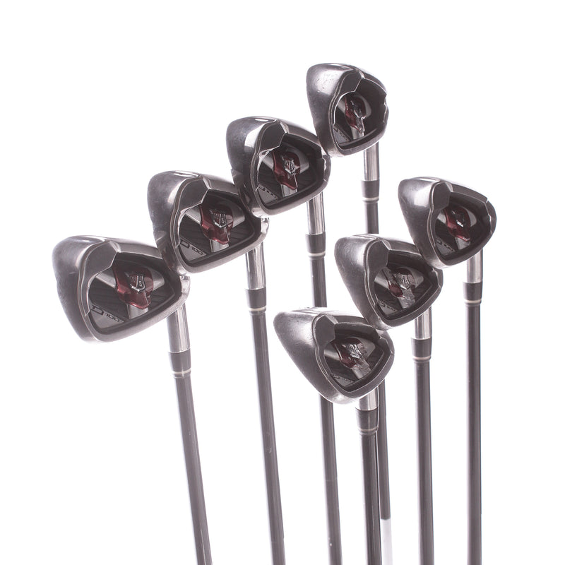 Wilson Staff D-100 Graphite Men's Right Irons 5-SW Regular - Matrix Studio