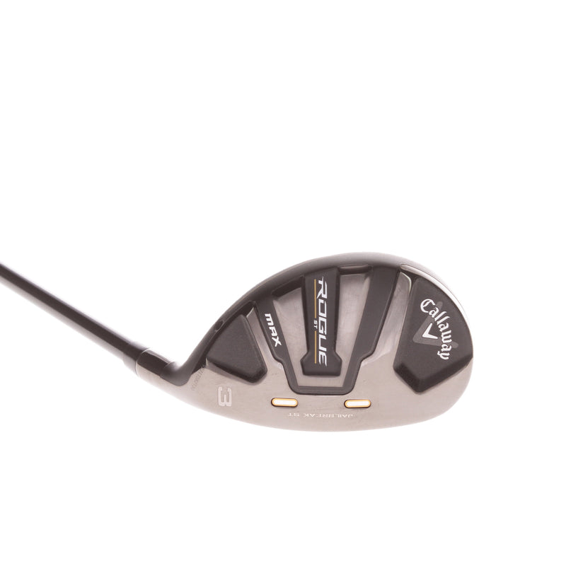 Callaway Rogue ST Max Graphite Men's Right Hybrid 19 Degree Stiff - Tense AV Series 75 g