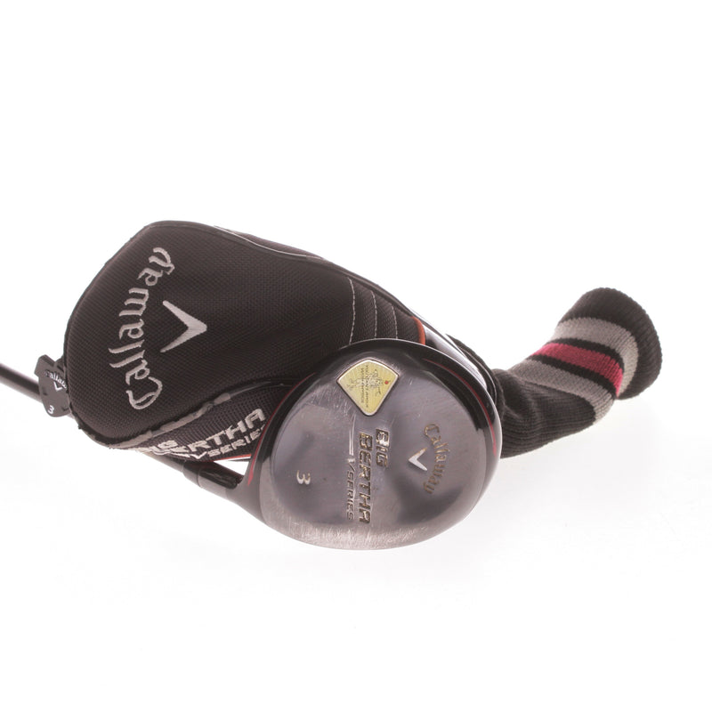 Callaway Big Bertha Graphite Men's Right Fairway 3 Wood 15 Degree Regular - Bassara 52 x5ct