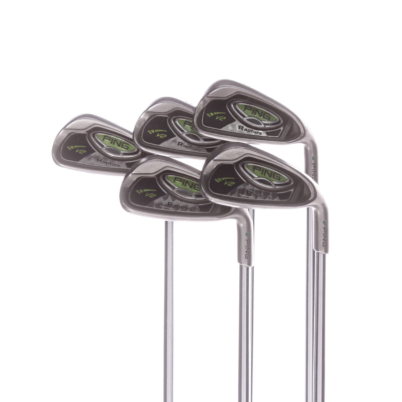 Ping Rapture Steel Men's Right Irons 5-9 Green Dot Stiff - Steel