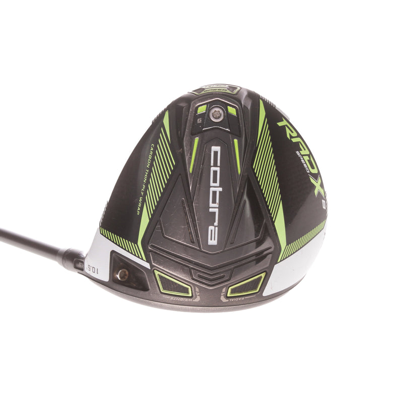 Cobra Rad Speed XB Graphite Men's Right Driver 10.5 Degree Stiff - Fujikura Motore F3 60