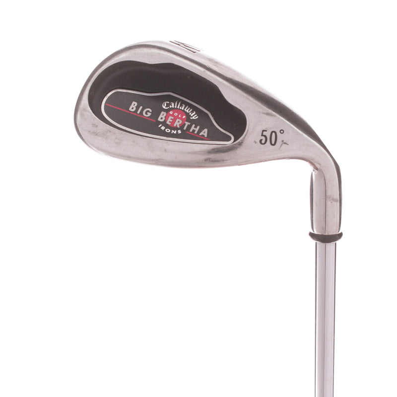 Callaway Big Bertha Steel Men's Right Gap Wedge 50 Degree Uniflex Shaft - Callaway Uniflex