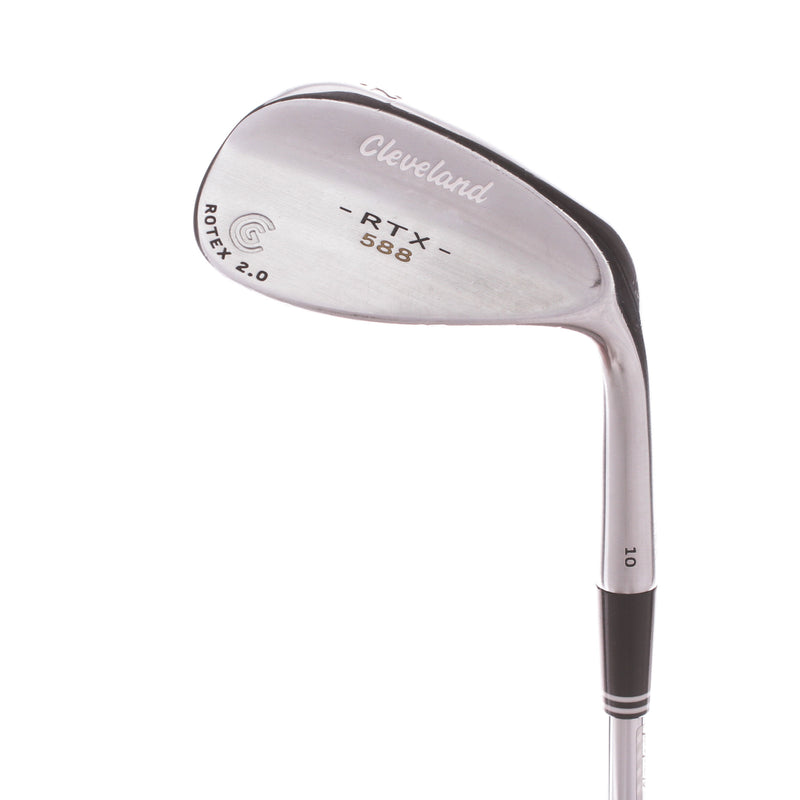 Cleveland RTX 588 Steel Men's Right Gap Wedge 52 Degree 10 Bounce Wedge Flex - Cleveland Dynamic Gold