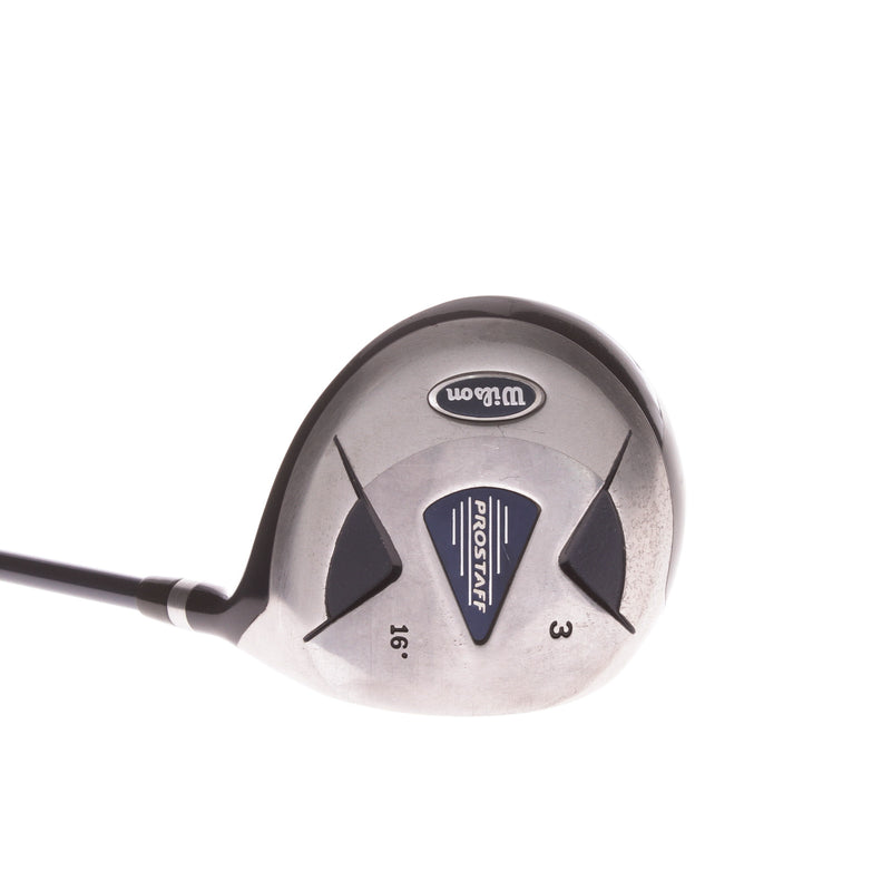 Wilson Pro Staff Graphite Men's Right Fairway 3 Wood 16 Degree Regular - Pro Staff Graphite