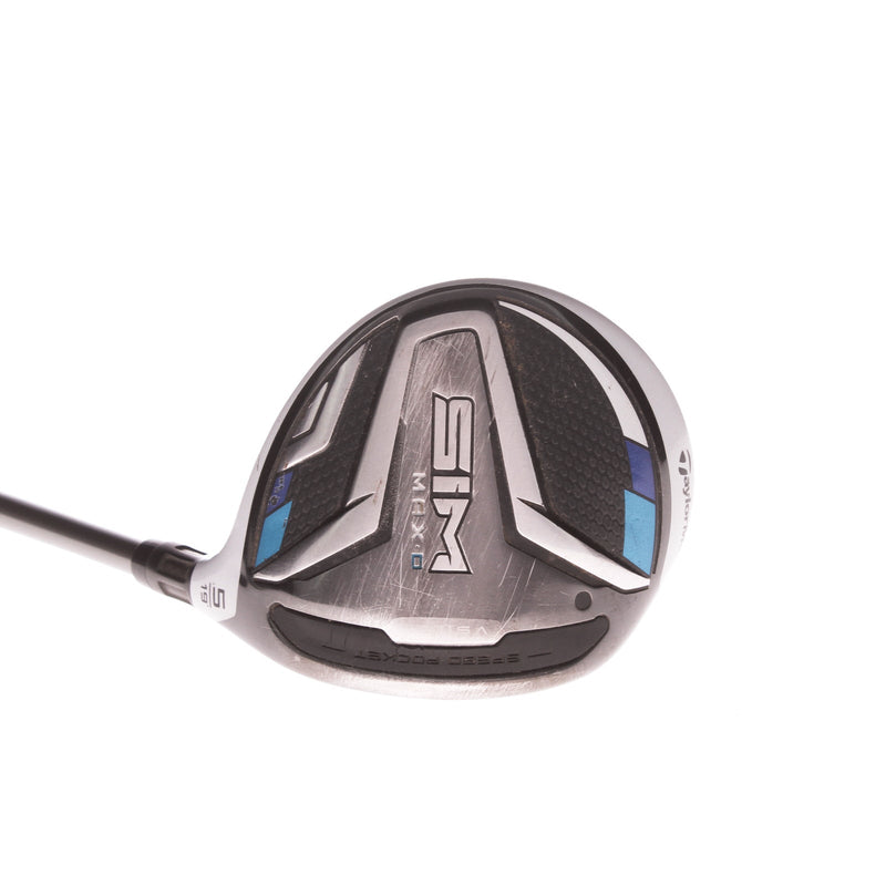 TaylorMade Sim Max - D Graphite Men's Right Fairway 5 Wood 19 Degree Stiff - Helium 50g