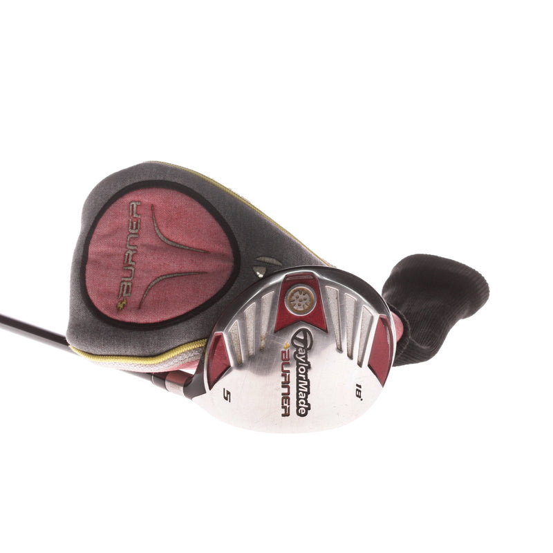 TaylorMade Burner Graphite Men's Right Fairway 5 Wood 18 Degree Regular - TaylorMade REAX 50g