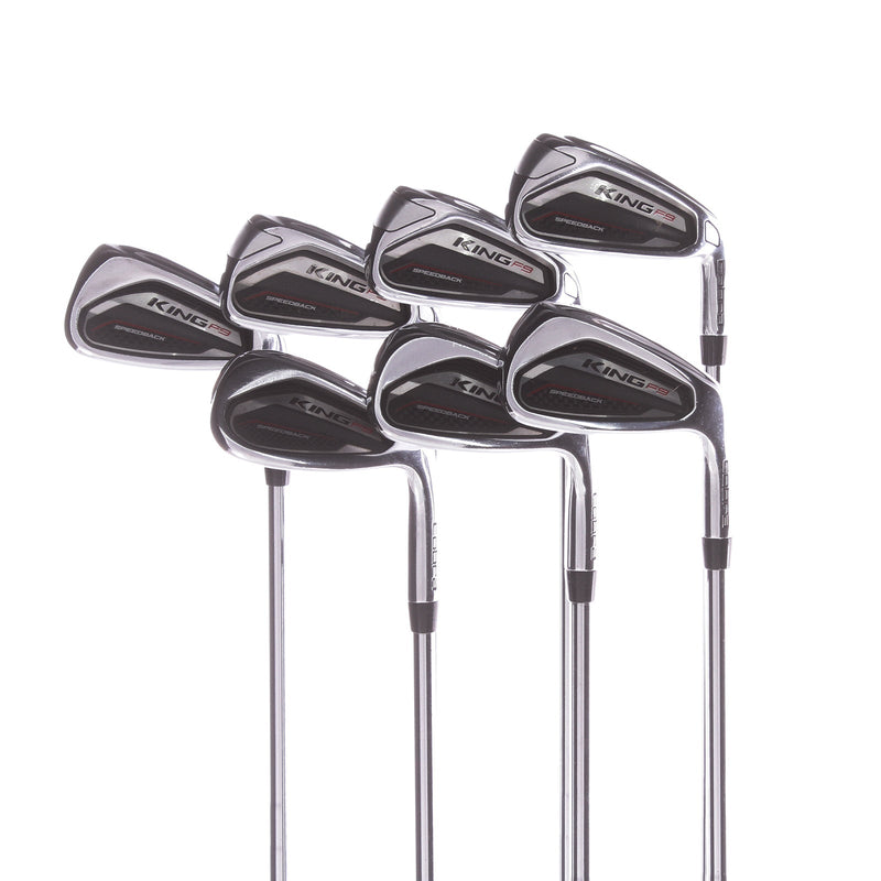 Cobra King F9 Speedback Steel Men's Right Irons 5-PW  Stiff - KBS 90 g