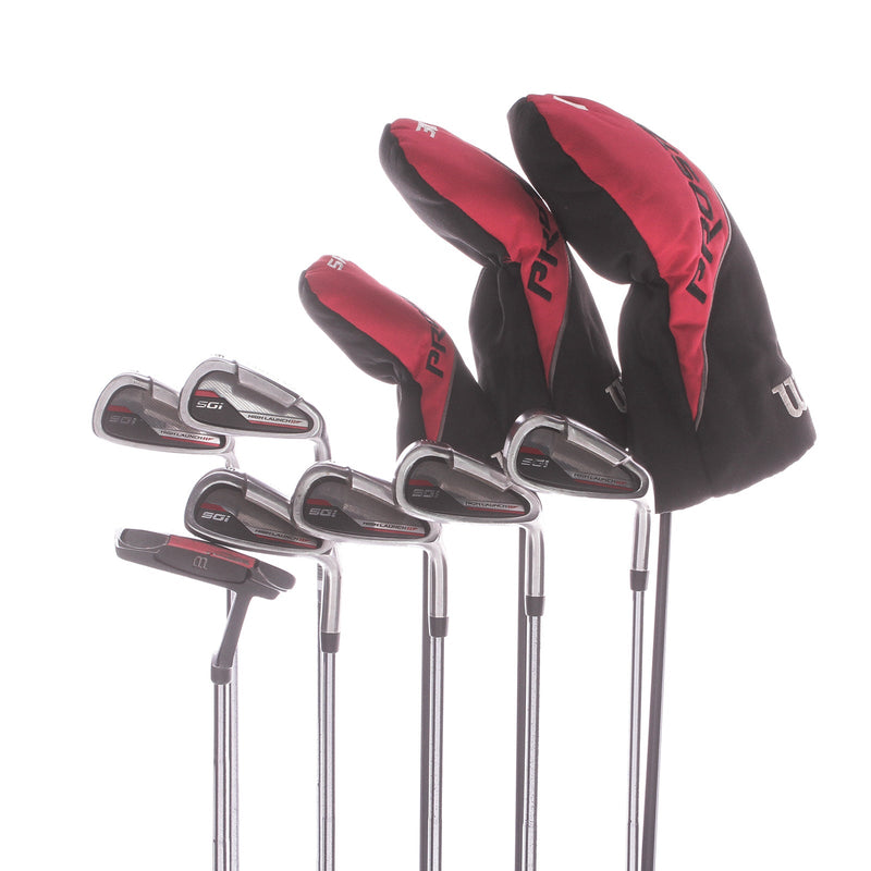 Wilson Pro Staff Steel Men's Right Irons 5-SW Regular - Uniflex