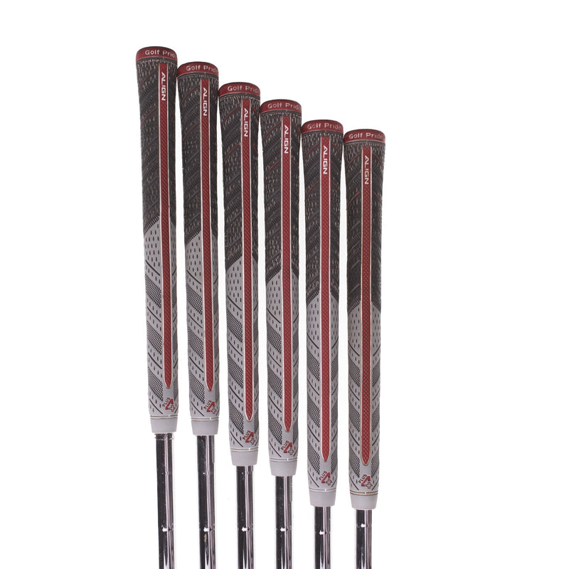 Wilson Deep Red Steel Men's Right Irons 5-PW Regular - Uniflex