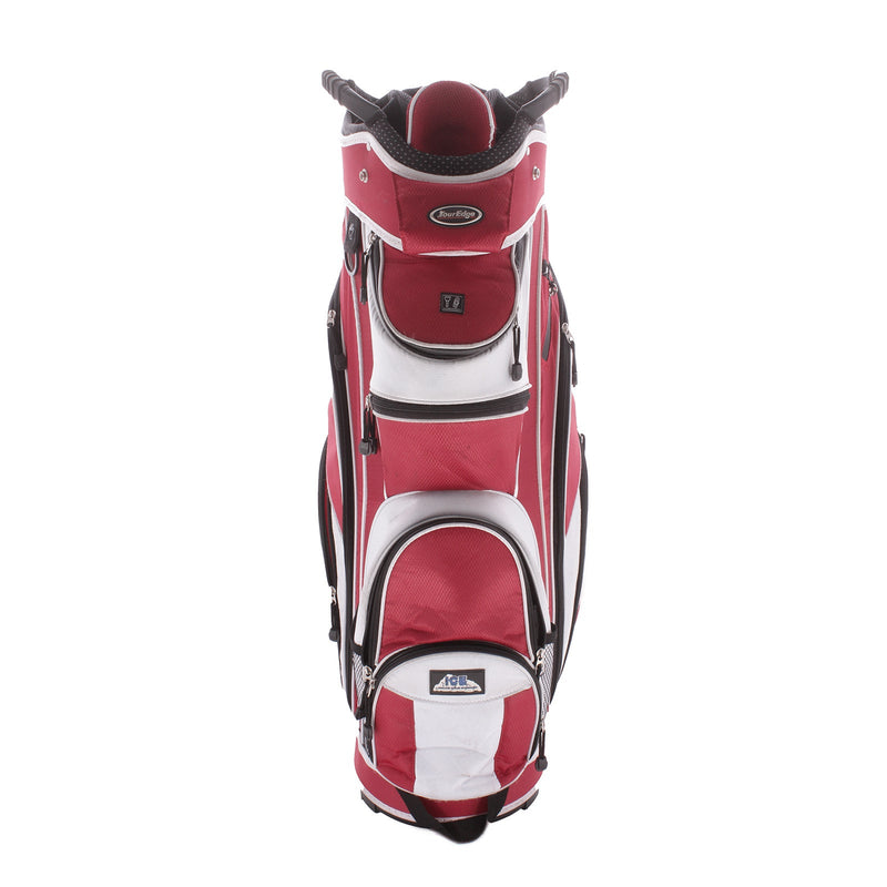 Tour Edge Second Hand Cart Bag - Red/White