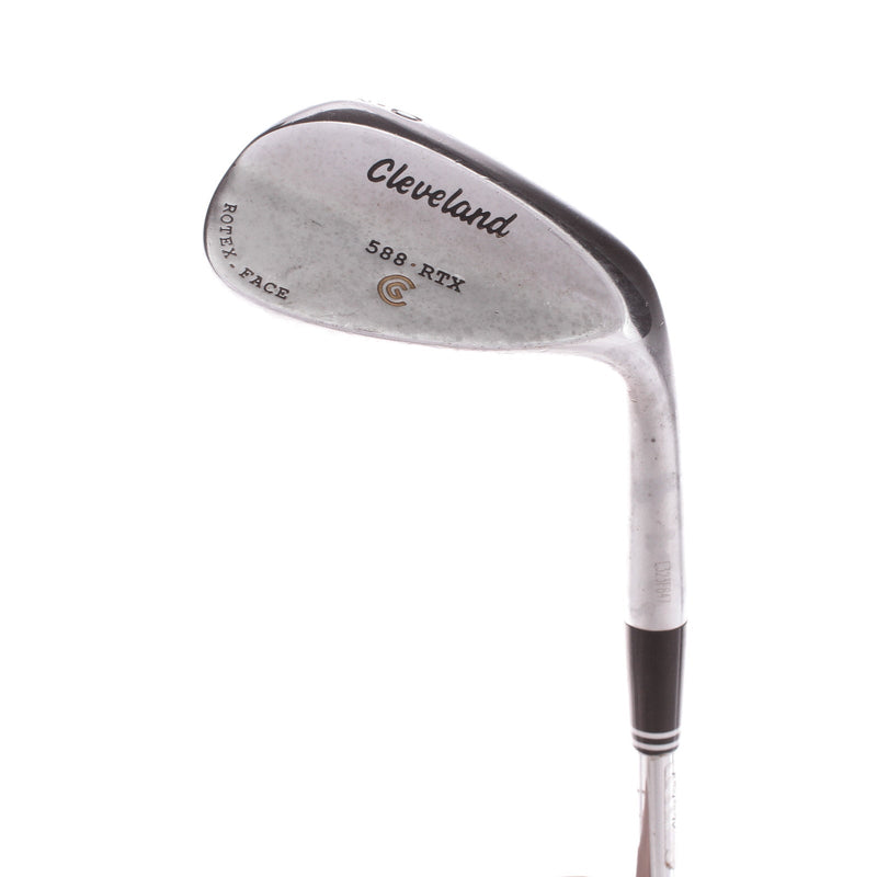 Cleveland RTX-588 Steel Men's Right Lob Wedge 60 Degree 12 Bounce Wedge Flex - Dynamic Gold / Wedge Flex