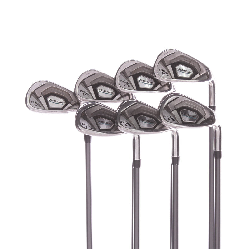 Callaway Rogue CF 18 Graphite Men's Right Irons 5-GW Rergular - Synergy 60g