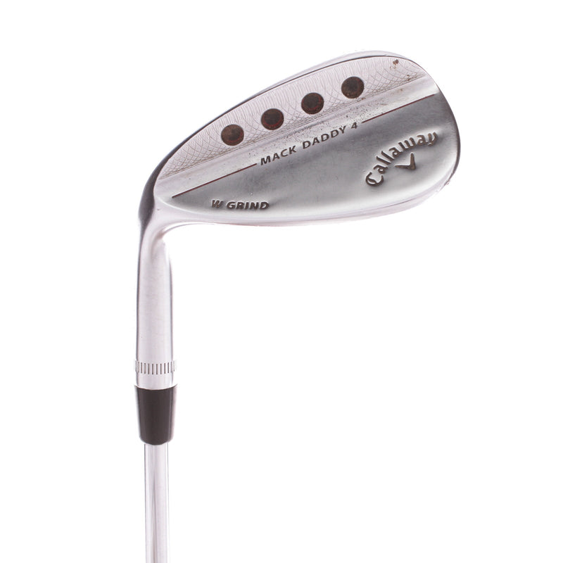 Callaway Mack Daddy4 Steel Men's Left Sand Wedge 54 Degree 12 Bounce W Grind Wedge Flex - Dynamic Gold / Wedge Flex