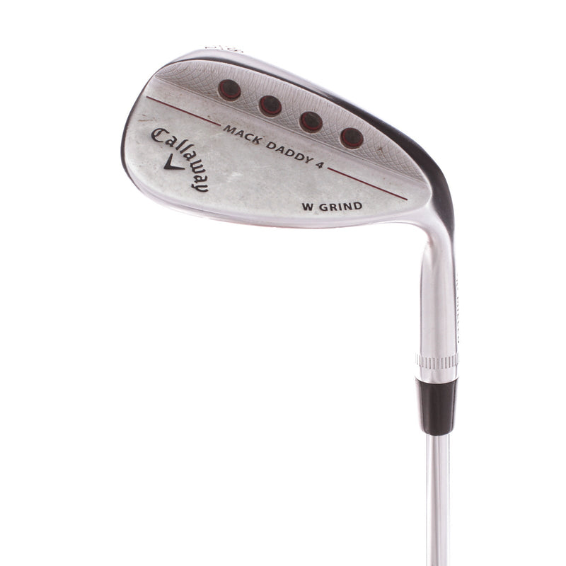 Callaway Mack Daddy 4 Steel Men's Right Lob Wedge 58 Degree 12 Bounce W Grind Stiff - Dynamic Gold Tour Issue s200