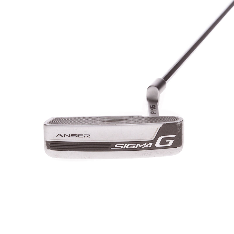 Ping Anser Sigma G Men's Right Putter 34.5 Inches - Winn AVS Midsize Pistol