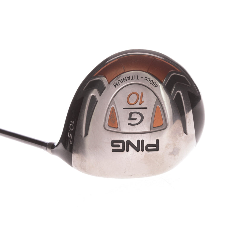 Ping G-10 Graphite Men's Right Driver 10.5 Degree Regular - Graffaloy Pro Launch Red