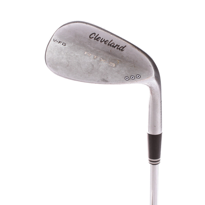 Cleveland RTX-3 Steel Men's Right Sand Wedge 56 Degree 14 Bounce Wedge Flex - Stiff Steel