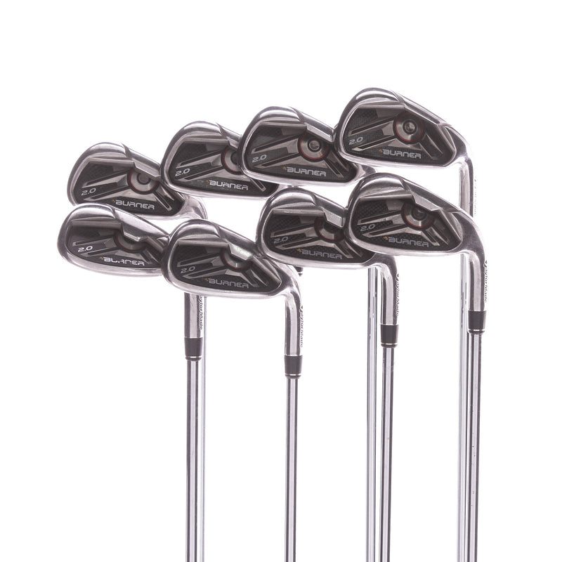 TaylorMade Burner 2.0 Steel Men's Right Irons 4-SW Regular - Burner Steel 85g