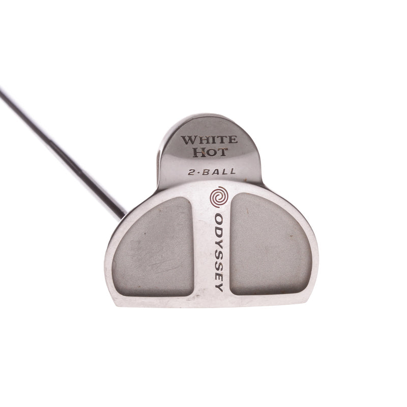 Odyssey Whte Hot 2-Ball Men's Right Putter 35 Inches - Golf Pride New Decade