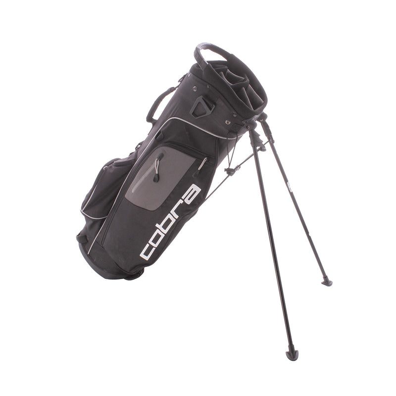 Cobra Second Hand Stand Bag - Black/Silver