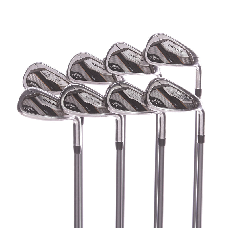 Callaway Mavrik Max Graphite Men's Right Irons 5-SW + GW Regular - Catalyst 50 g