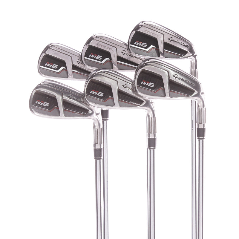 TaylorMade M6 Steel Men's Right Irons 5-PW Regular - KBS Max 85 g