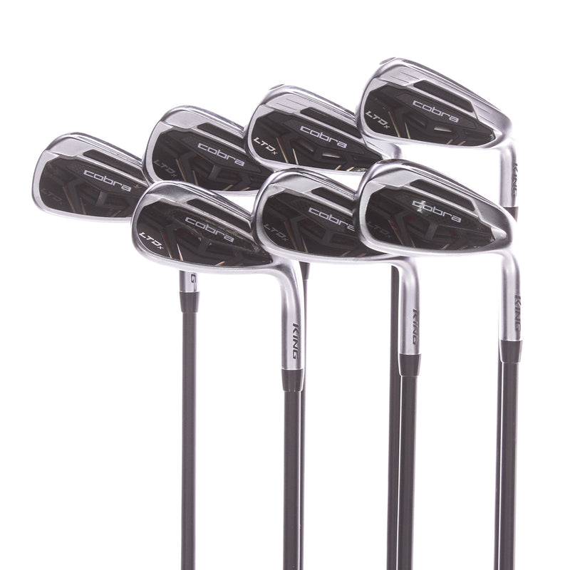 Cobra ltd X Graphite Men's Right Irons 6-GW Regular - KBS- PGI 75 g