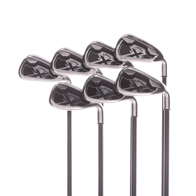 Callaway X-20 Graphite Men's Right Irons 4-PW Regular - Callaway Graphite 75 g