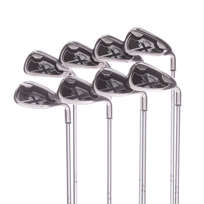 Callaway X-20 Steel Men's Right Irons 4-SW Uniflex Shaft - Callaway Uniflex