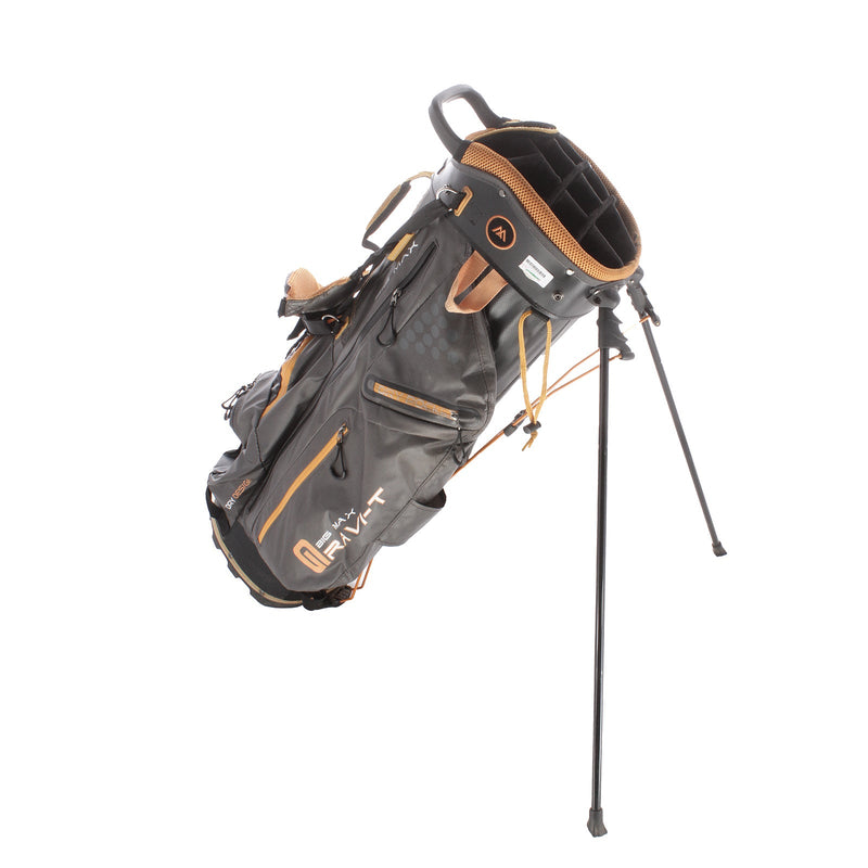 Big Max Second Hand Stand Bag - Black/Orange