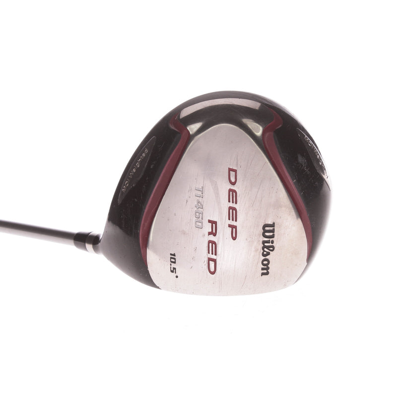 Wilson Staff Deep Red Ti 460 Graphite Men's Right Driver 10.5 Degree Regular - Low Torque Technology