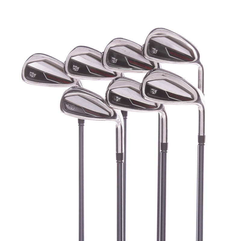 Wilson Staff Dynapower Graphite Men's Right Irons 5-SW Rgular - Recoil Dart