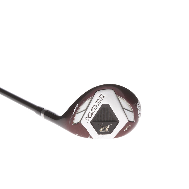 Wilson Deep Red MaxX Graphite Men's Right Hybrid 22 Degree Regular - Deep Red Maxx 80 g