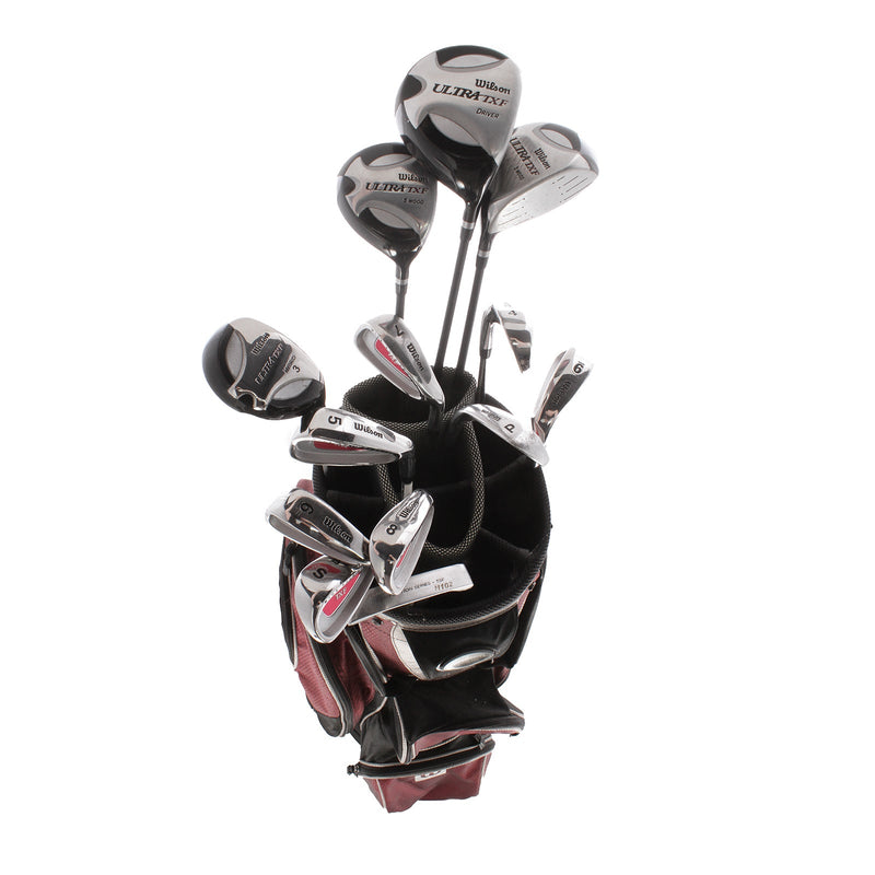 Wilson Ultra TXF Steel/Graphite Mens Right Hand Package Set Regular - Steel/Graphite