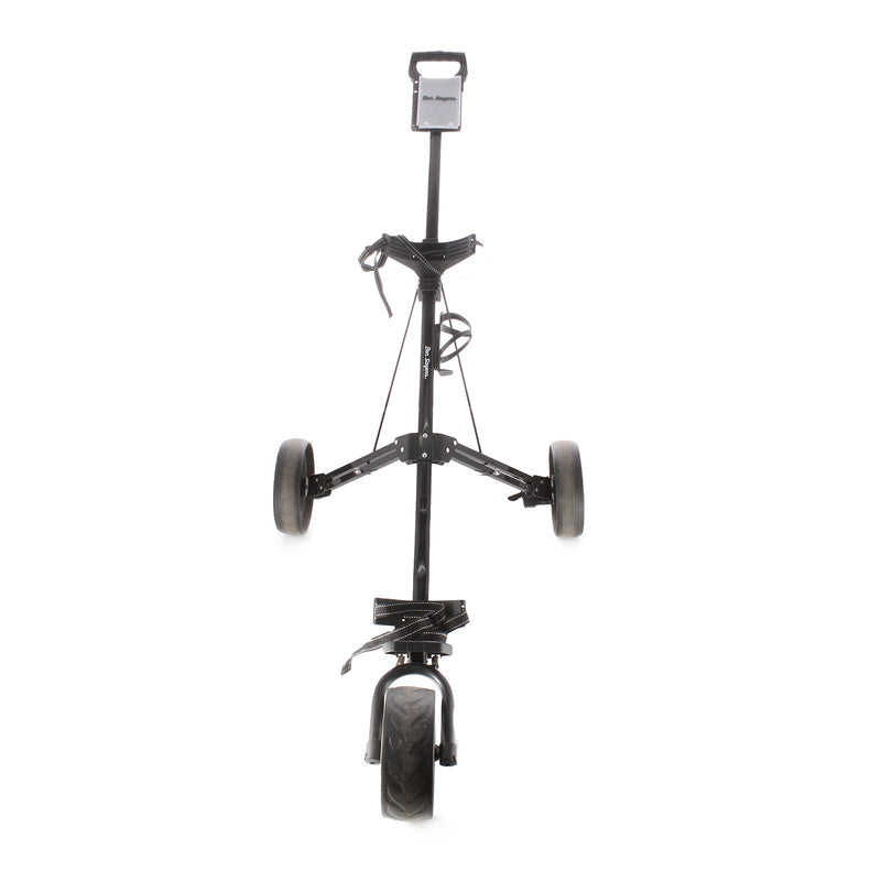 Ben Sayers 3-Wheel Push Trolley - Black