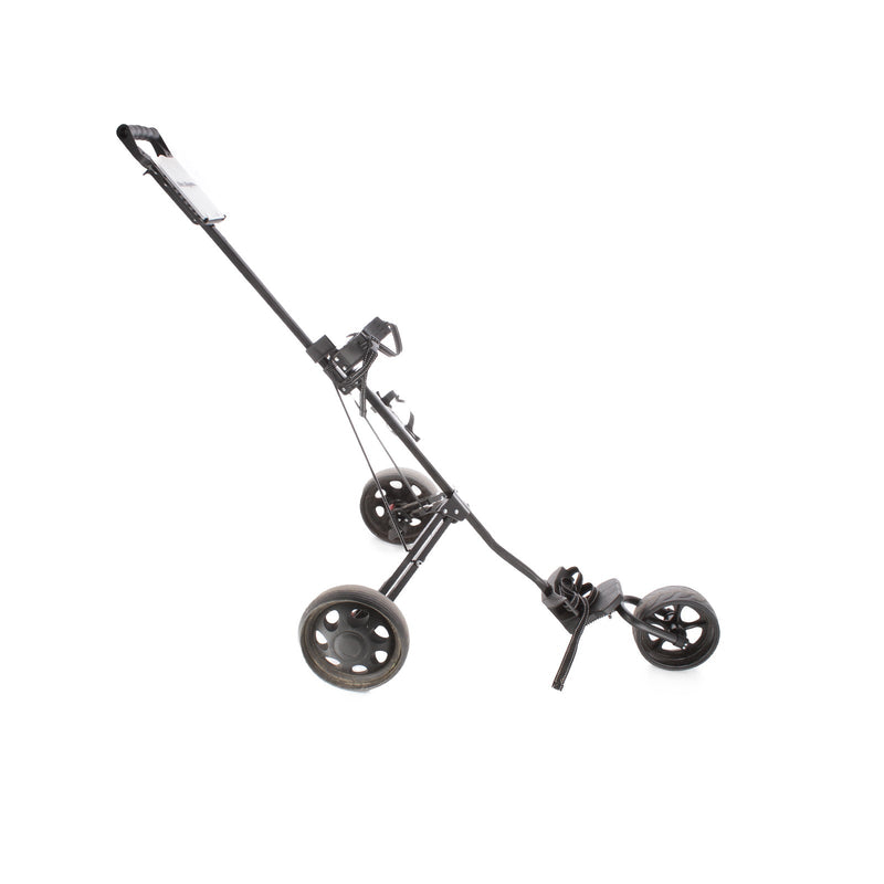 Ben Sayers 3-Wheel Push Trolley - Black