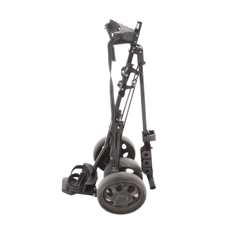 Ben Sayers 3-Wheel Push Trolley - Black