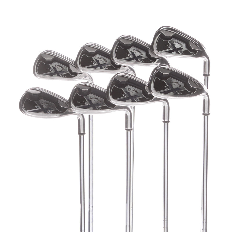 Callaway X-20 Steel Mens Right Hand Irons 4-SW Uniflex - Callaway Steel