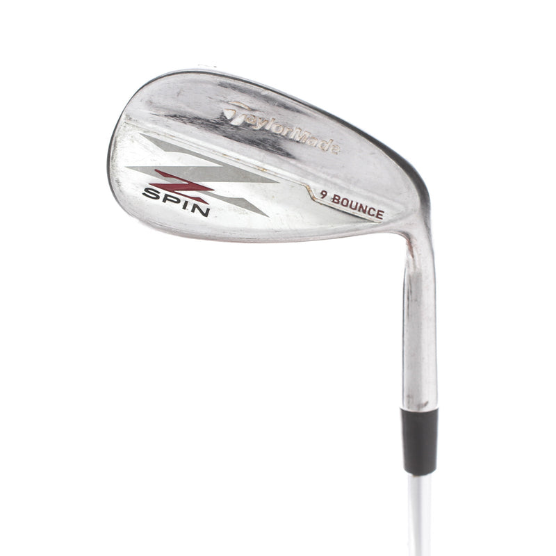 TaylorMade Z-Spin Steel Mens Right Hand Gap Wedge 52* 9 Bounce S Grind Regular - Steel